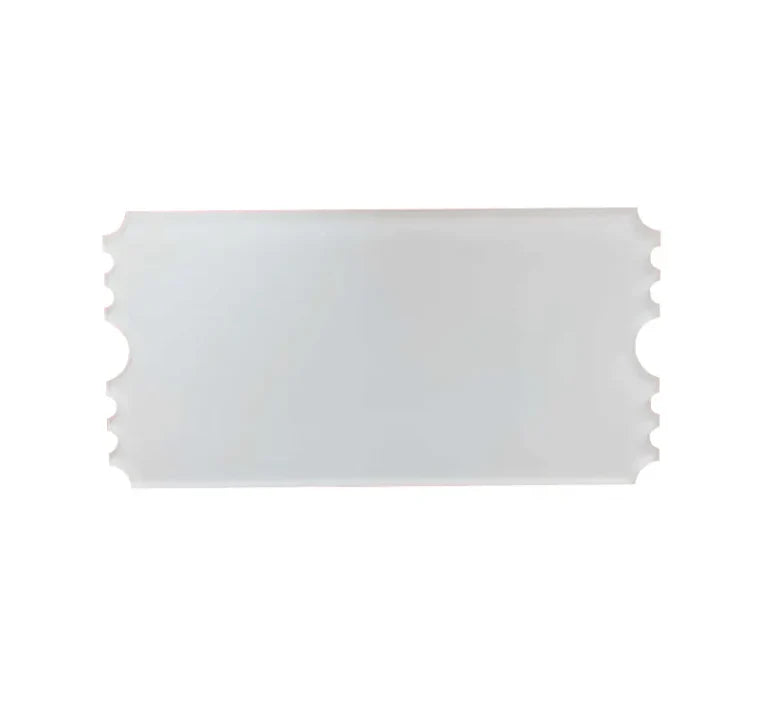 Personalised Artist Acrylic Ticket